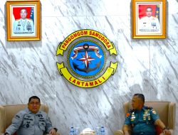 Tingkatkan Sinergitas Antar Instansi, Danlantamal I Terima Kunjungan Kerja Dirlitbang Bakamla RI