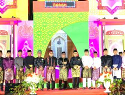 Danlanal Bintan Hadiri Penutupan MTQH XIX Tanjung Pinang