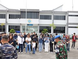 Bangun Kedekatan Dengan Masyarakat, Lantamal I Terima Kunjungan Komunitas Motor Alfa Scorpi