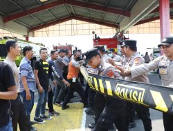 Jelang May Day 2025, Personel Polresta Bandara Soetta Gelar Pelatihan Dalmas