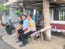Polisi Sambangi Warga RW 09 Johar Baru, Sampaikan Pesan Kamtibmas dan Cooling System
