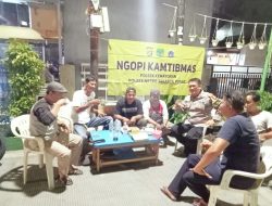 Cegah Tawuran dan Curanmor, Polisi Gelar “Ngopi Kamtibmas” Tengah Malam di Kemayoran