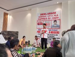 DEKLARASI SAMSURI, S.Pd.I, M.A ( KETUA UMUM PCN ) SEBAGAI CAPRES RI PERIODE 2029 – 2034 OLEH PARTAI CINTA NEGERI
