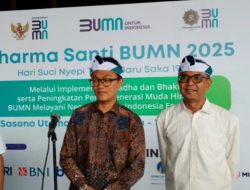 BUMN Gelar Puncak Acara Dharma Santi Nyepi BUMN 2025