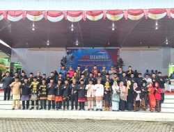 Danlanal Simeulue Ikuti Upacara Peringatan Hardiknas dan Hari Otonomi Daerah Tahun 2025