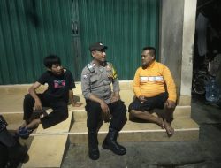 Keamanan Masyarakat Jadi Prioritas, Bhabinkamtibmas Galur Sambangi Warga RT 10