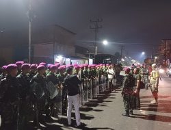 Dukung Situasi Keamanan Yang Kondusif, Lantamal I Berikan Perbantuan Pengamanan Tawuran Antar Warga di Belawan
