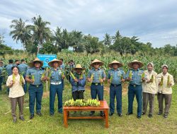 Lanal Dabo Singkep Komitmen Dalam Mendukung Program Ketahanan Pangan Nasional