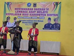 Lanal Bintan Turut Serta Perkuat Sinergi Pemerintah dan Lembaga Adat Melayu