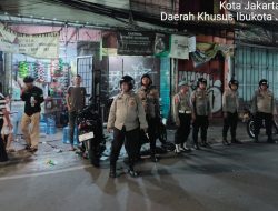 Libur Bersama Tenang, Polsek Johar Baru Tingkatkan Patroli Kewilayahan