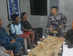 Lanal Bintan Bantu Temukan ABK KM Jokowi Jatuh di Perairan Berakit