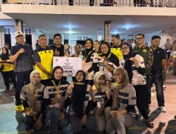 Danlanal Bintan Hadiri Acara Penutupan Turnamen Bola Voli Bupati Cup 2025