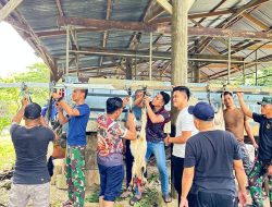 Lanal Simeulue Laksanakan Pemotongan Hewan Qurban Dalam Rangka Hari Raya Idul Adha 1446 H/2025