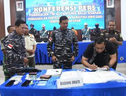 TNI AL Kembali Berhasil Gagalkan Penyelundupan 4,5 Kg Sabu di Perairan Asahan