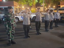 Libur Panjang, Patroli Cipkon Polsek Menteng Tetap Siaga Laksanakan Apel Malam Antisipasi Gangguan Kamtibmas