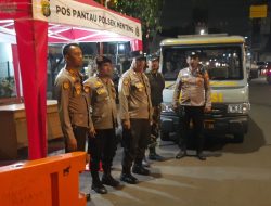 Meski Libur Idul Adha, Patroli Cipkon Menteng Tetap Gencar Pantau Perbatasan Menteng Tenggulun Agar Aman Kondusif