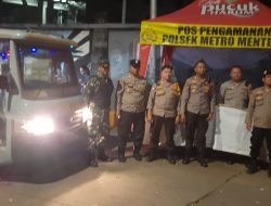Suasana Libur Lebaran Tak Surutkan Semangat Patroli Cipkon Menteng, Antisipasi Tawuran Di Perbatasan Kwitang-Kalipasir