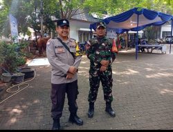 Warga Senang, Polsek Metro Menteng Pastikan Pemotongan Hewan Kurban Aman dan Tertib di Partai Demokrat