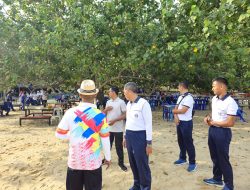 Danlanal Bintan Hadiri Acara Coastal Cleaning Up Ocean Literasea