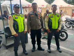 Sinergi Bhabinkamtibmas dan Security PT KAI Stasiun Gondangdia Wujudkan Keamanan Lingkungan