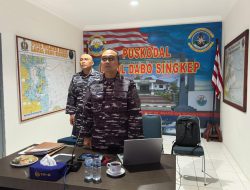Dukung Program Pemberantasan Narkoba, Danlanal Dabo Singkep Ikuti Acara Pemusnahan Barang Bukti 2 Ton Sabu