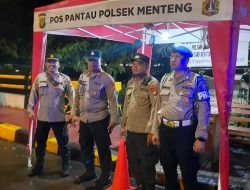 Antisipasi Bahaya Narkoba dan Kejahatan Malam Hari, Patroli Cipkon Menteng Di Perbatasan Menteng Tenggulun