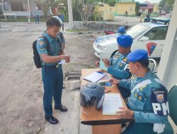 Tegakkan Disiplin Prajurit, Pomal Lanal Bintan Gelar Opsgaktib