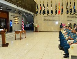 Komandan Lanal Bandung Hadiri Penandatanganan Perjanjian Kerjasama Antara Pemprov Jabar dengan TNI AL
