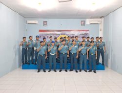 Penyerahan Jabatan Dandenpomal Lanal Simeulue Kepada Danlanal Simeulue