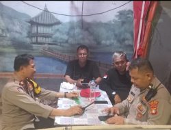 Upaya Jaga Keamanan Perbatasan Kalipasir, Bhabinkamtibmas Berikan Himbauan Kamtibmas dan Cegah Tawuran Warga