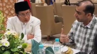 Diterima di Masjid Istiqlal, Muhammad Qasim, Tokoh Kontroversial Disambut Oleh Prof. DR. KH. Nasaruddin Umar, MA
