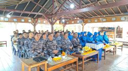 Jelang Mengakhiri Masa Jabatan, Danlanal Simeulue Laksanakan Exit Briefing