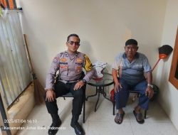 Bhabinkamtibmas Kampung Rawa Laksanakan Patroli dan Sambang ke Rumah Warga