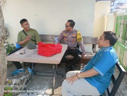 Bhabinkamtibmas Kampung Rawa Sambangi Warga, Sampaikan Pesan Kamtibmas