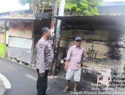 Patroli Sambang Bhabinkamtibmas Kebon Kelapa, Warga Diimbau Waspada Kejahatan