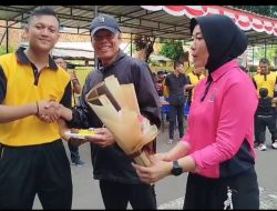 Penuh Keakraban, Kapolsek Johar Baru Gelar Syukuran dan Senam Bersama Bhayangkari dan Personel