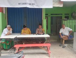 Saling Jaga, Saling Peduli—Aipda Ikhwan Bangun Sinergi dengan Tokoh Masyarakat Kampung Rawa