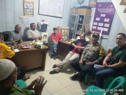 Bhabinkamtibmas Sambangi Balai Warga RW 06 Galur, Warga Diajak Bersinergi Jaga Kamtibmas
