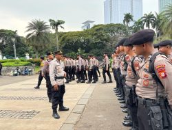 Antisipasi Unjuk Rasa di Kedubes AS, 76 Personel Gabungan Dikerahkan