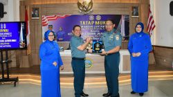 Komandan Lanal Bandung Terima Kunjungan Kerja Danlantamal III