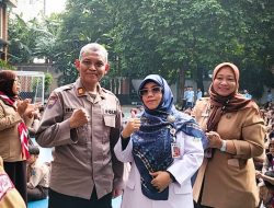 Polisi Edukasi Bahaya Judi Online kepada Siswa SMP Negeri 8 Jakarta
