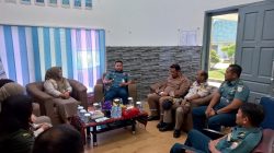 Jalin Sinergitas Antar Penegak Hukum, Kadiskum Lantamal I Terima Kunjungan Silaturahmi Pj. Kepala Satuan Pelayanan Karantina Belawan