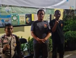 Bhabinkamtibmas Cideng Sambangi Pos Satkamling RW 04, Imbau Warga Tingkatkan Kewaspadaan