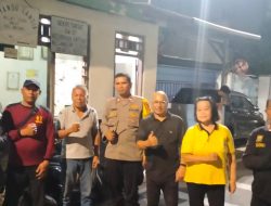 Bhabinkamtibmas Kwitang Sambangi Satkamling RW 007, Berikan Himbauan Kamtibmas