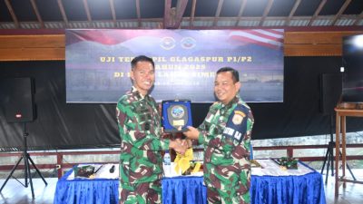 Lanal Simeulue Laksanakan Uji Terampil Glagaspur Pangkalan TK-1/P1 dan TK-2/P2 Tahun 2025