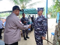 Sinergi Membangun Negeri, Danlanal Dumai Hadiri Pembangunan Rumah Tinggal Layak Huni Bagi Masyarakat Pesisir