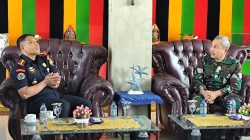Lanal Sabang Terima Kunjungan Kerja Kepala Pangkalan PSDKP Lampulo Banda Aceh di Mako Lanal Sabang