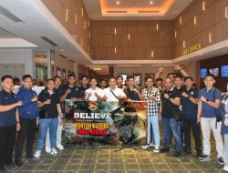 Lanal Bintan Nonton Bareng Film Believe di Tanjungpinang City Center