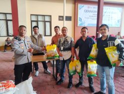 Polres Metro Jakarta Pusat Gelar Gerakan Pangan Murah, Sediakan 5 Ton Beras untuk Warga