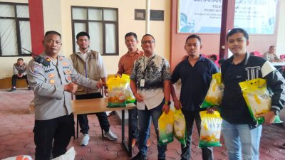 Polres Metro Jakarta Pusat Gelar Gerakan Pangan Murah, Sediakan 5 Ton Beras untuk Warga